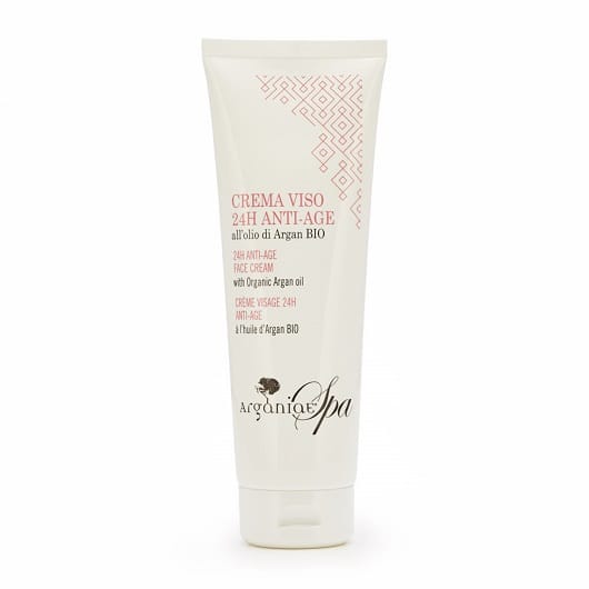 Антивозрастной крем для лица 24 Часа увлажняющий с аргановым маслом Spa