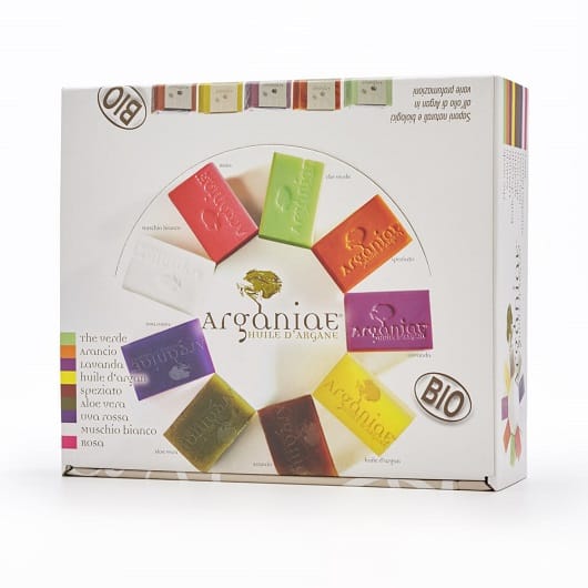 Натуральное растительное мыло с маслами и глицерином 100 г x 45 шт. (9 видов x 5 шт.)