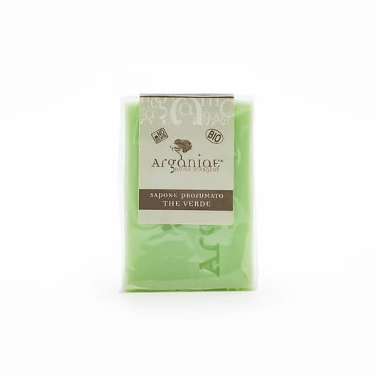 Натуральне рослинне мило з пальмовою олією та гліцерином Green Tea Vegan