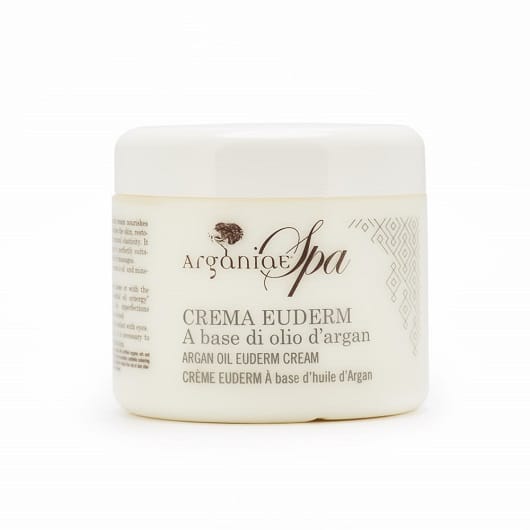 Живильний крем для масажу з аргановою олією зволожуючий Euderm Spa