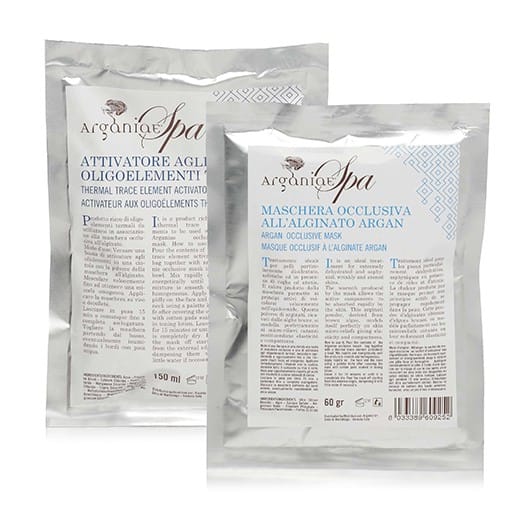 Увлажняющая альгинатная маска питательная 60 г и термический активатор 150 мл Spa