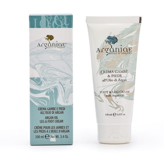Зволожуючий крем для ніг з аргановою олією захисний L'oro Liquido