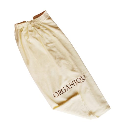 Туника косметическая для процедур и махровая сауны с липучками и вышитым логотипом ваниль