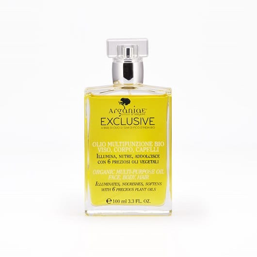 Мультифункціональна олія для обличчя, тіла і волосся органічна з 6 цінних олій Exclusive