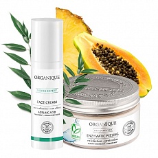 Набір косметики Для Шкіри з Вуграми та Акне: Ензимний Пілінг і Нормалізуючий Крем 185006