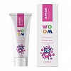 Детская Зубная Паста Woom Junior BubleGum+ возраст 6+ натуральность 98% 950 ppmF