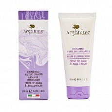 Пом'якшувальний крем для рук з аргановою олією заспокійливий L'oro Liquido 0185