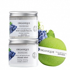 Набір натуральної косметики для тіла Anti-Ageing Therapy Grape 185033