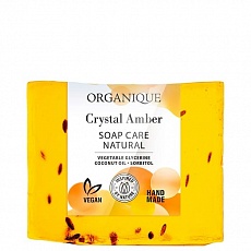 Натуральне гліцеринове мило для догляду ручної роботи ароматне Crystal Amber