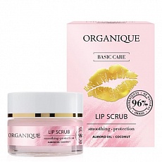 Сглаживающий защитный скраб для губ Basic Care