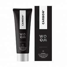Чорна Зубна Паста Woom Carbon+ для інтенсивного відбілювання з вугіллям 180322